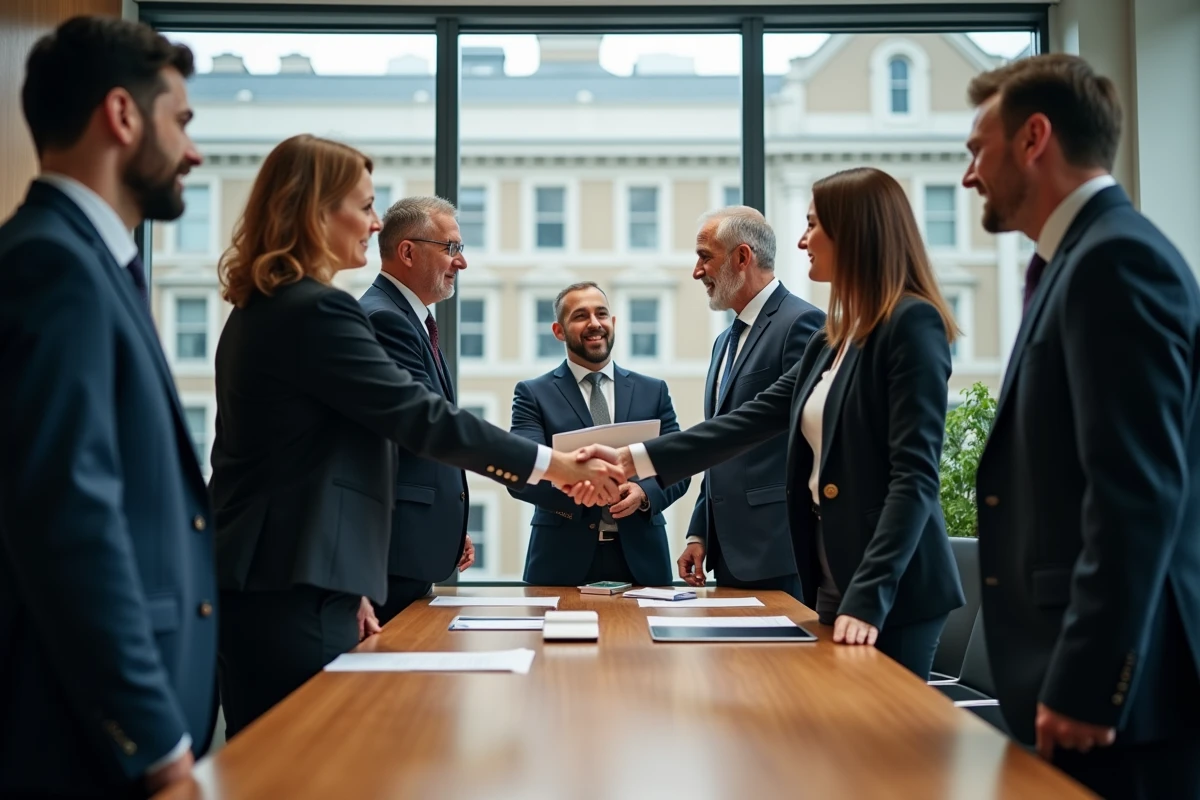 Professionnels et élus locaux échangent lors d'une réunion
